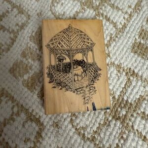 Wooden Gazebo Art Block